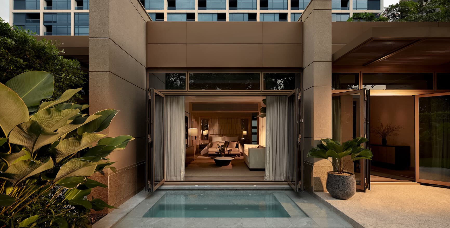 Capella Bangkok beside the Chao Phraya River