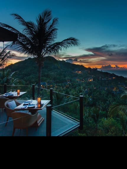 Four Seasons Resort Koh Samui overlooking the Gulf of Thailand